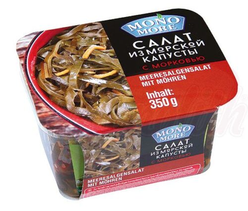 Zeewiersalade met worteltjes