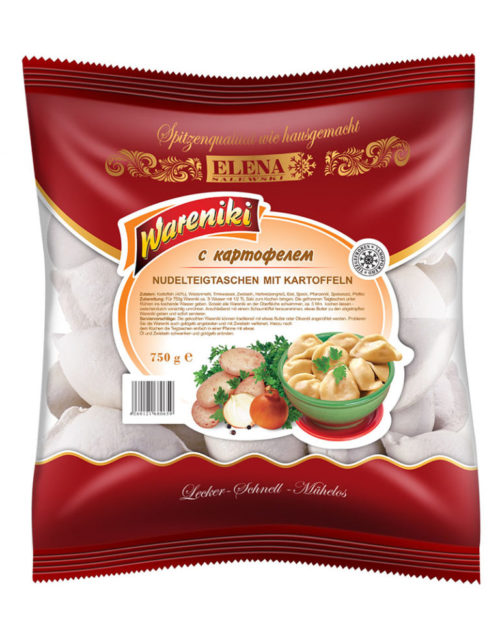 Dumplings met aardappelen "Elena" 0,75 kg