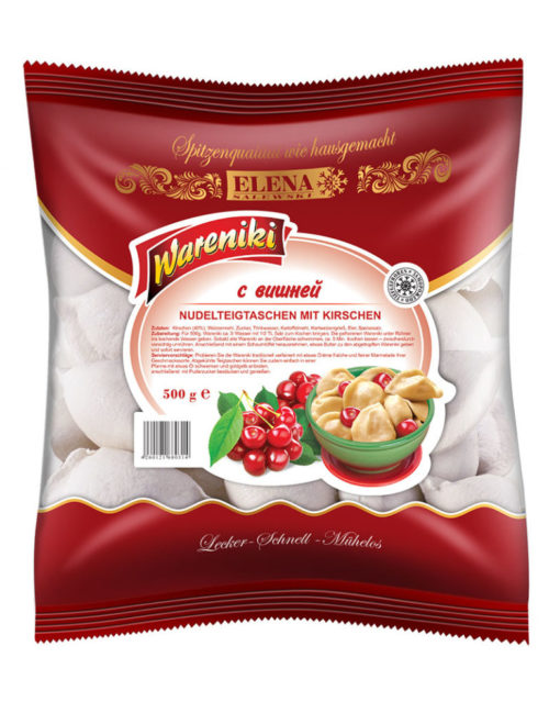 Dumplings met kersen "Elena" 0,5 kg - Afbeelding 2