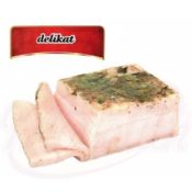 Соленое сало "Хуторское пикантное" с чесноком 350 г